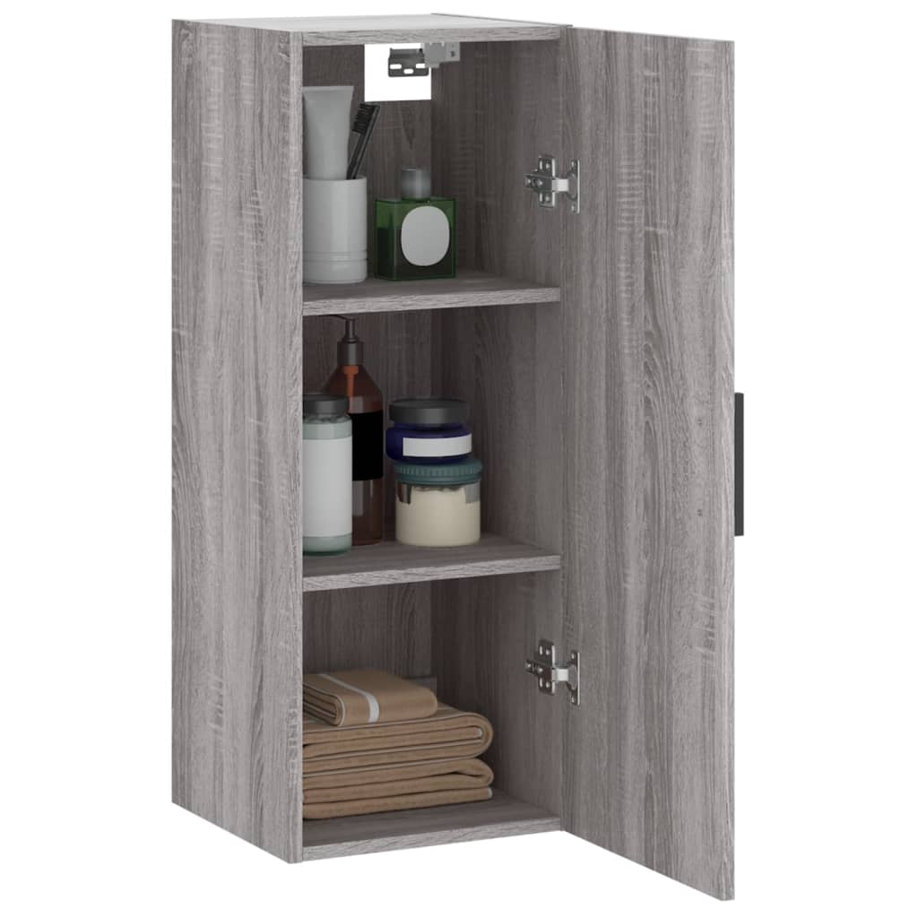 Armoire suspendue 34,5x34x90 cm couleur chêne