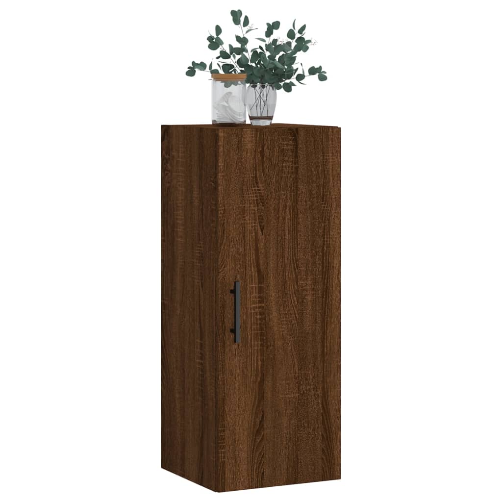 Armoire suspendue 34,5x34x90 cm couleur chêne