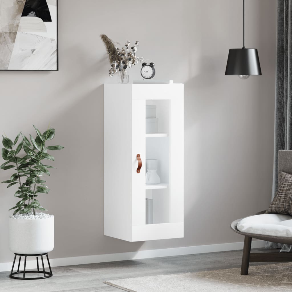 Armoire suspendue 34,5x34x90 cm couleur chêne