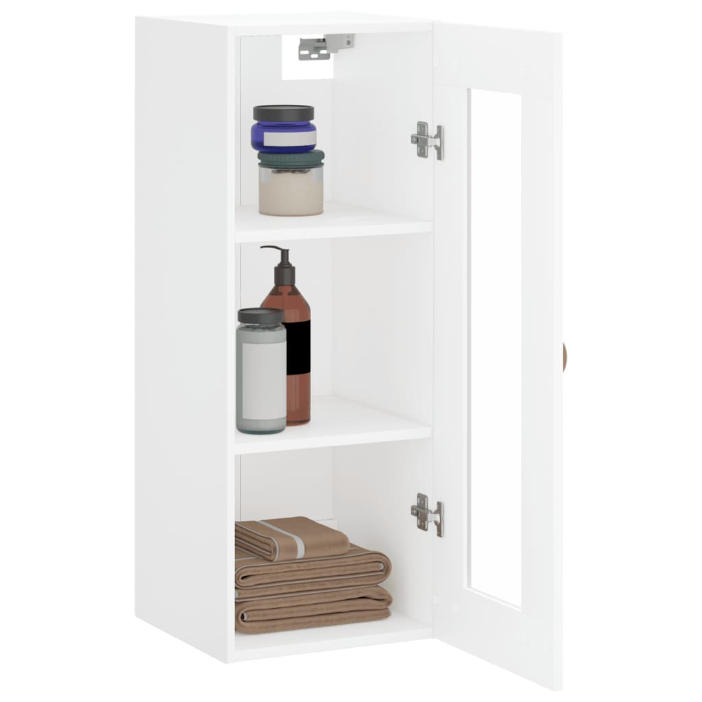 Armoire suspendue 34,5x34x90 cm couleur chêne