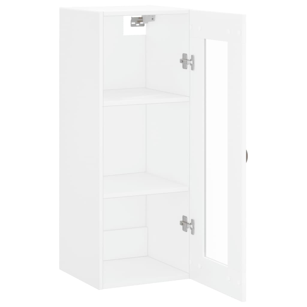 Armoire suspendue 34,5x34x90 cm couleur chêne