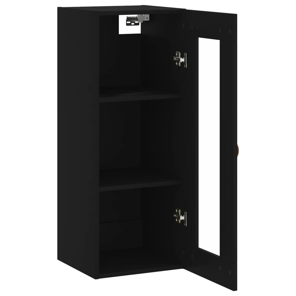 Armoire suspendue 34,5x34x90 cm couleur chêne