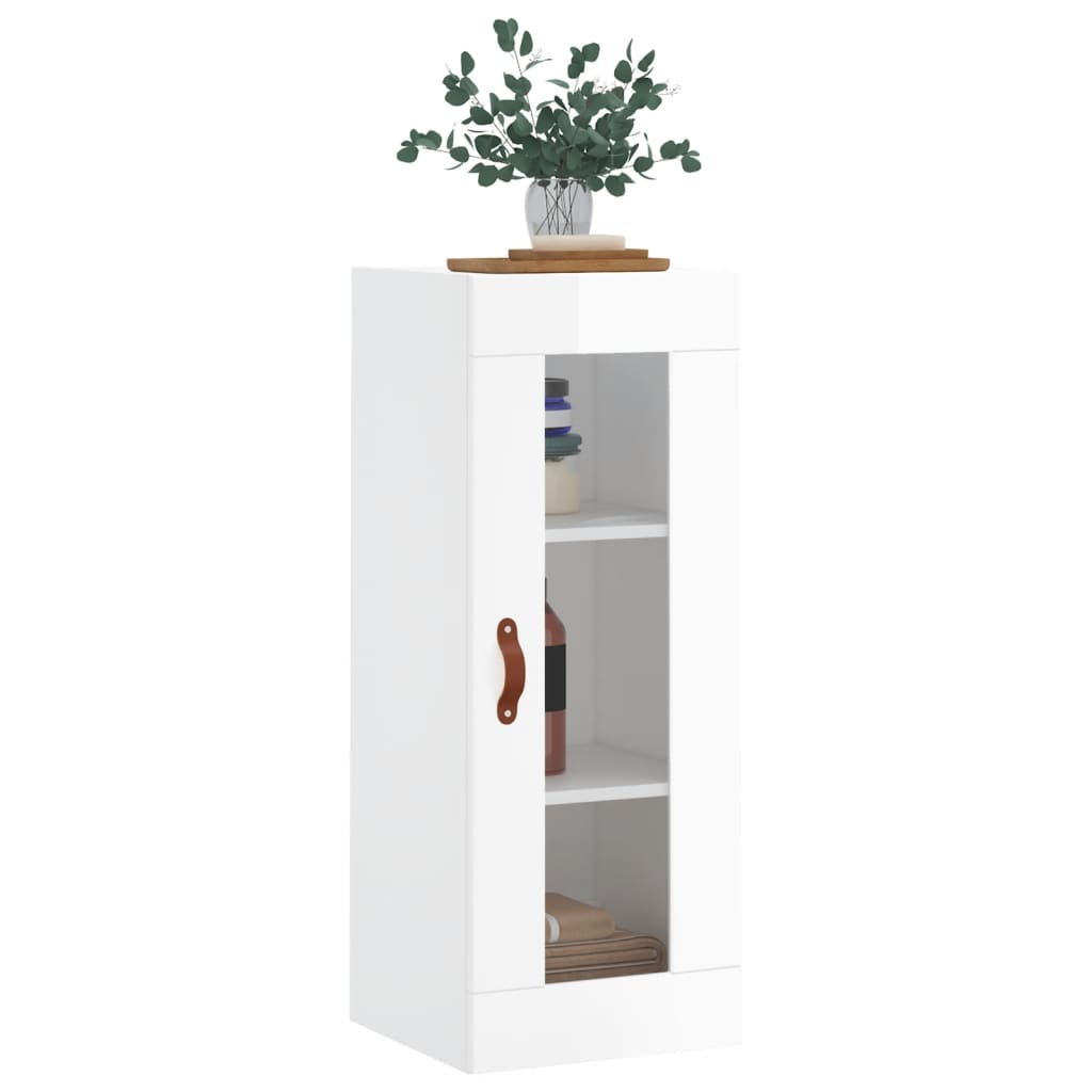 Armoire suspendue 34,5x34x90 cm couleur chêne