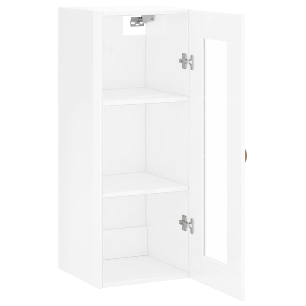 Armoire suspendue 34,5x34x90 cm couleur chêne