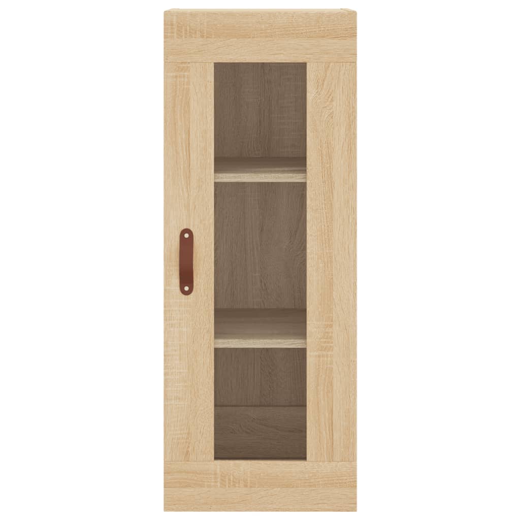 Armoire suspendue 34,5x34x90 cm couleur chêne