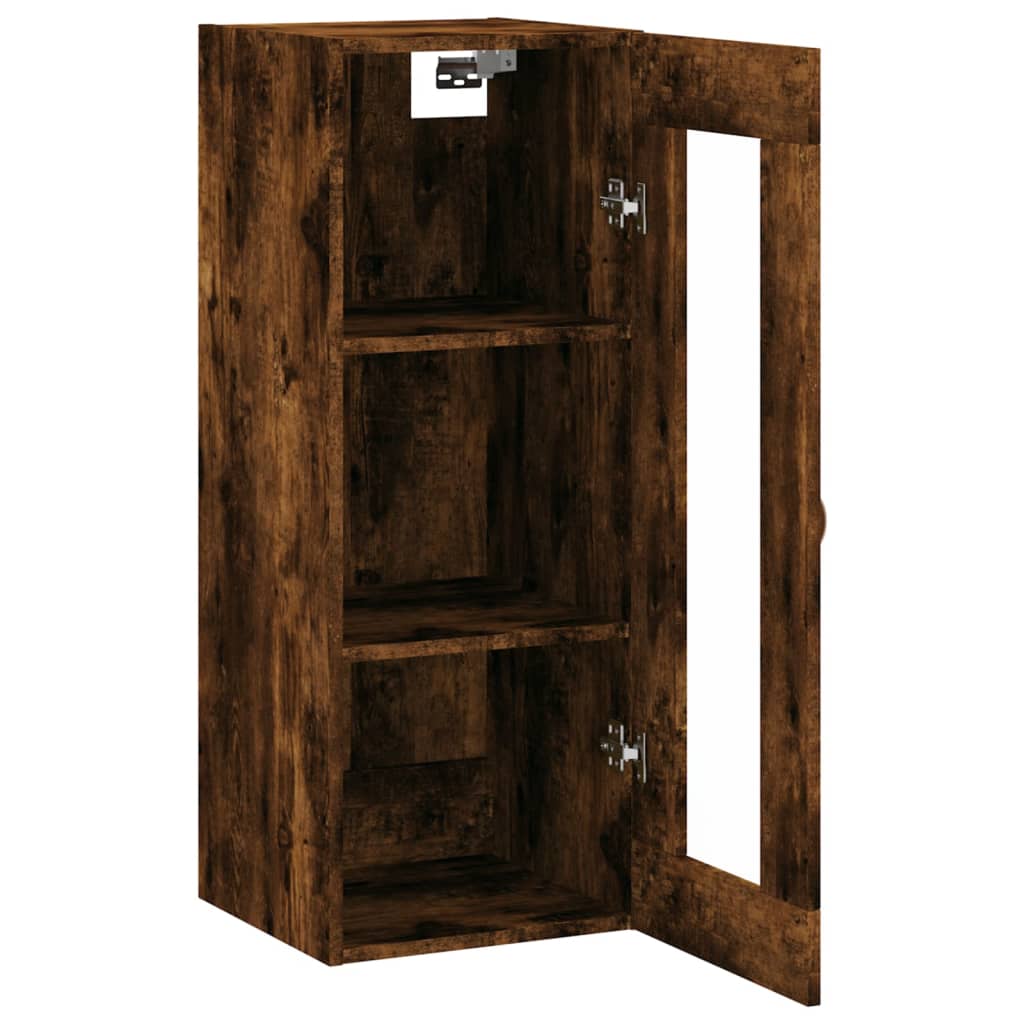 Armoire suspendue 34,5x34x90 cm couleur chêne