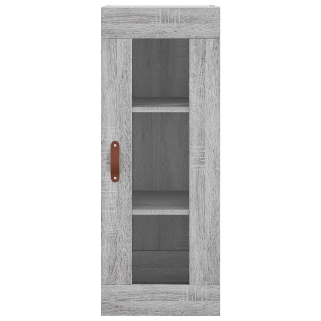 Armoire suspendue 34,5x34x90 cm couleur chêne