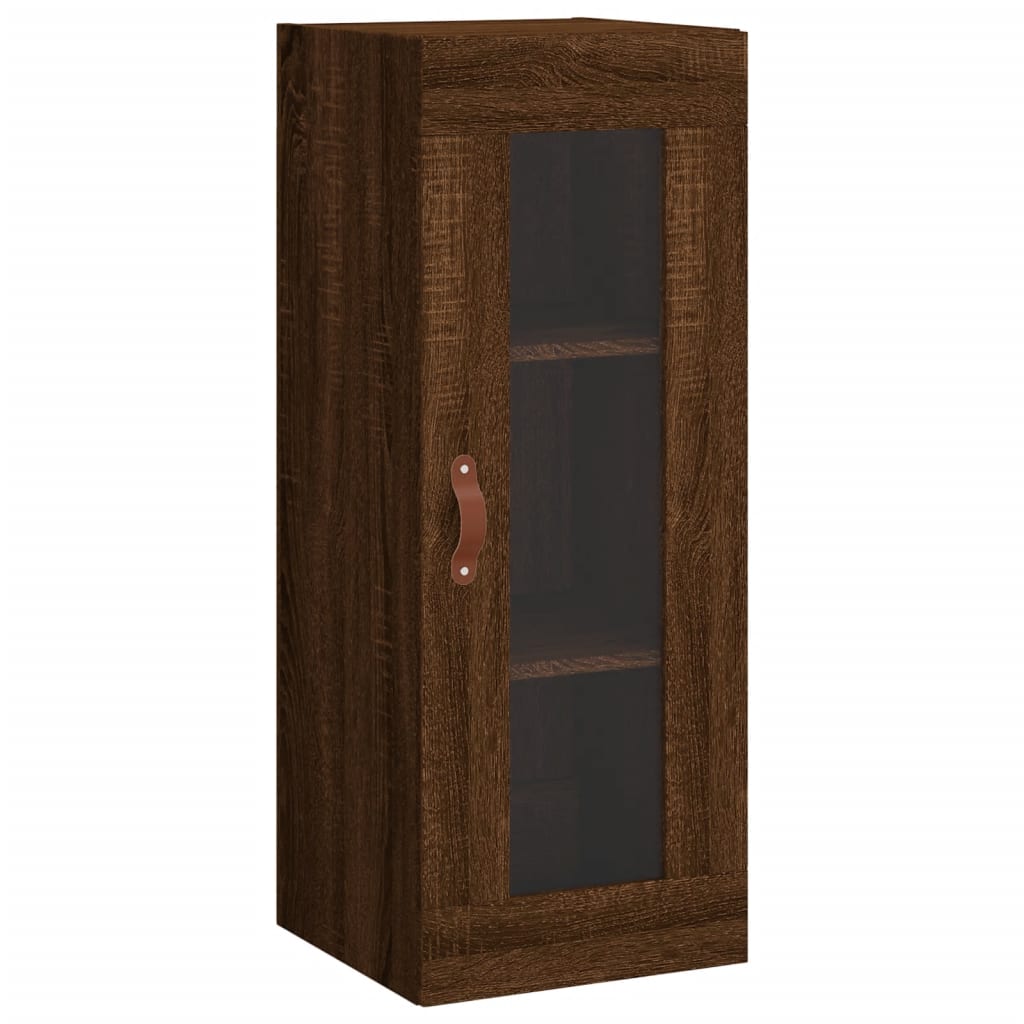 Armoire suspendue 34,5x34x90 cm couleur chêne