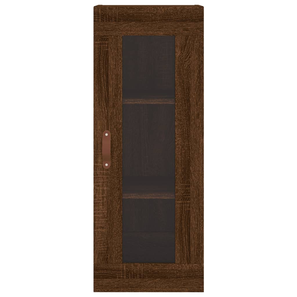 Armoire suspendue 34,5x34x90 cm couleur chêne