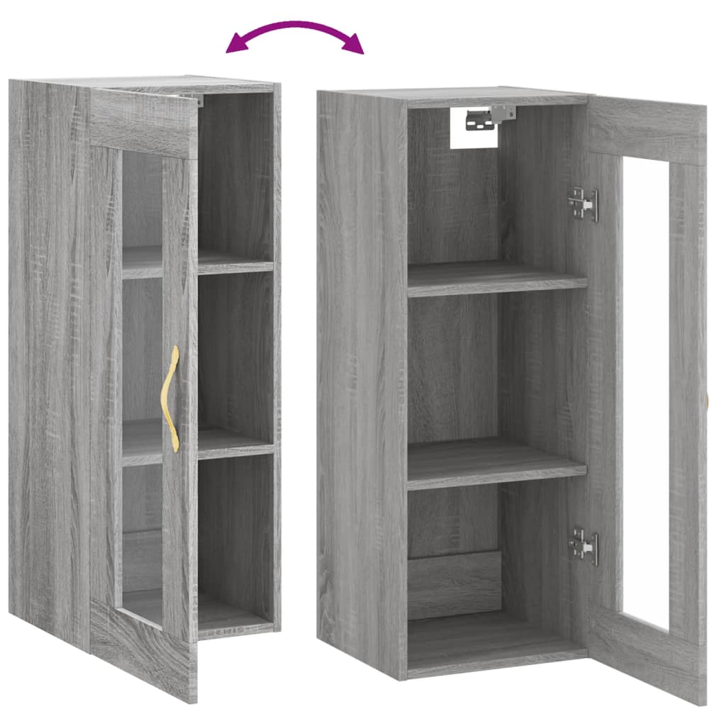 Armoire suspendue 34,5x34x90 cm