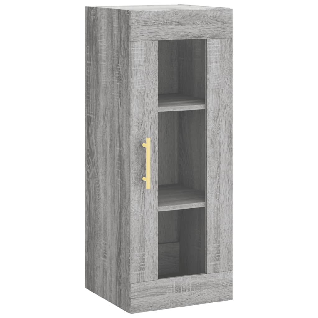 Armoire suspendue 34,5x34x90 cm couleur chêne