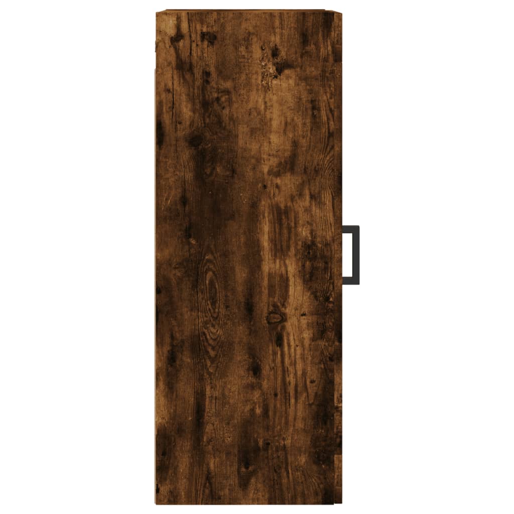 Armoire suspendue 34,5x34x90 cm coloris chêne marron