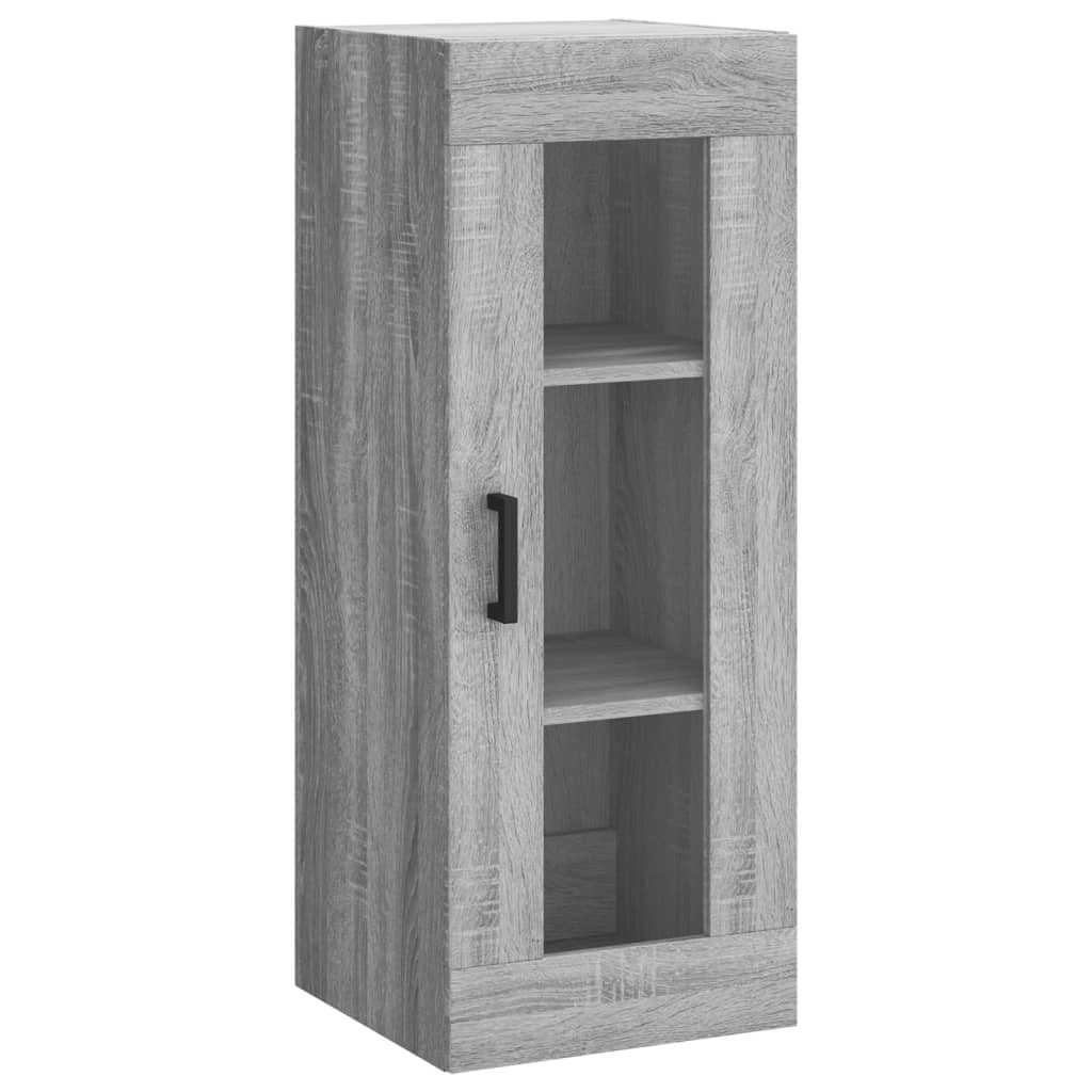 Armoire suspendue 34,5x34x90 cm coloris chêne marron