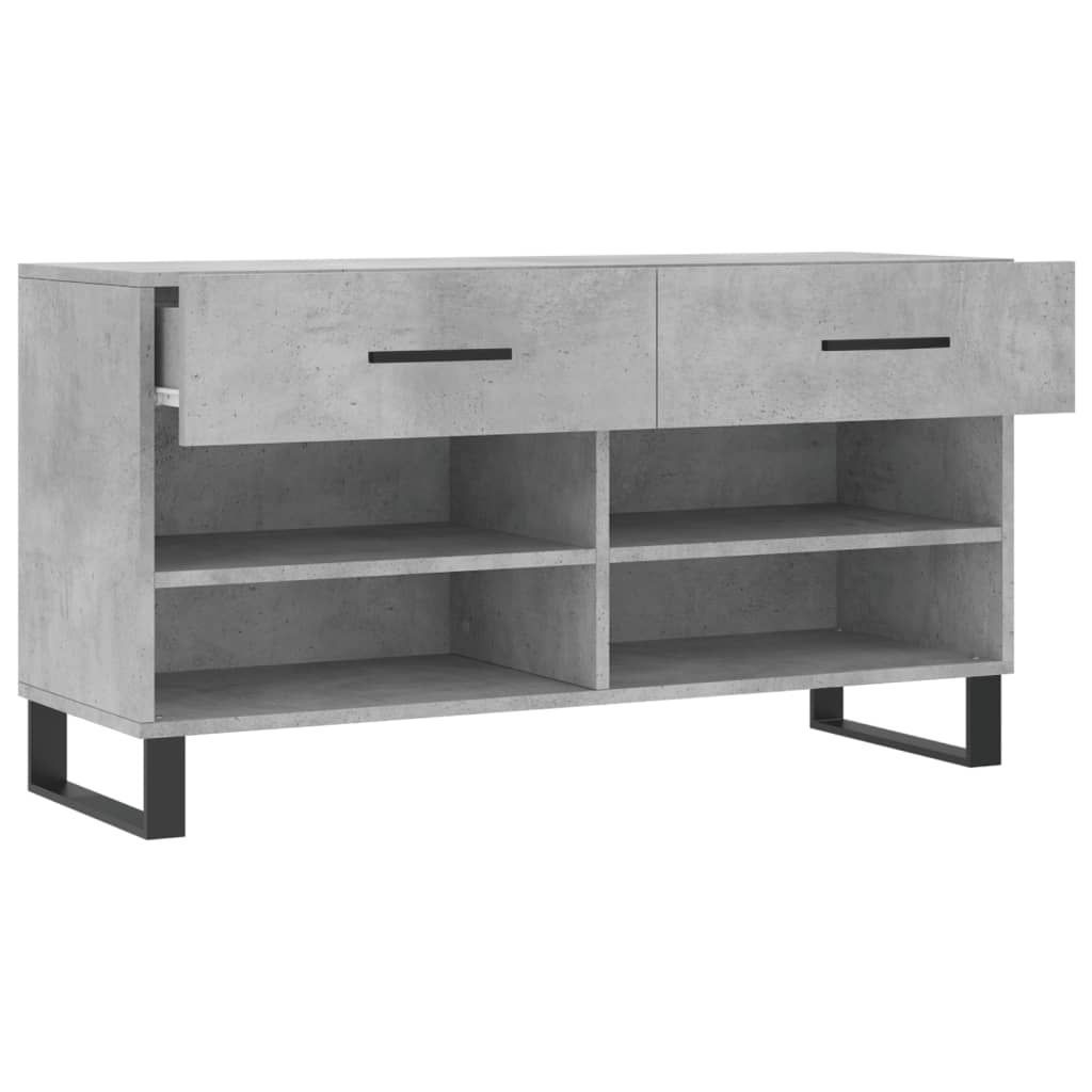 Schoenenbank 102x35x55 cm bewerkt hout