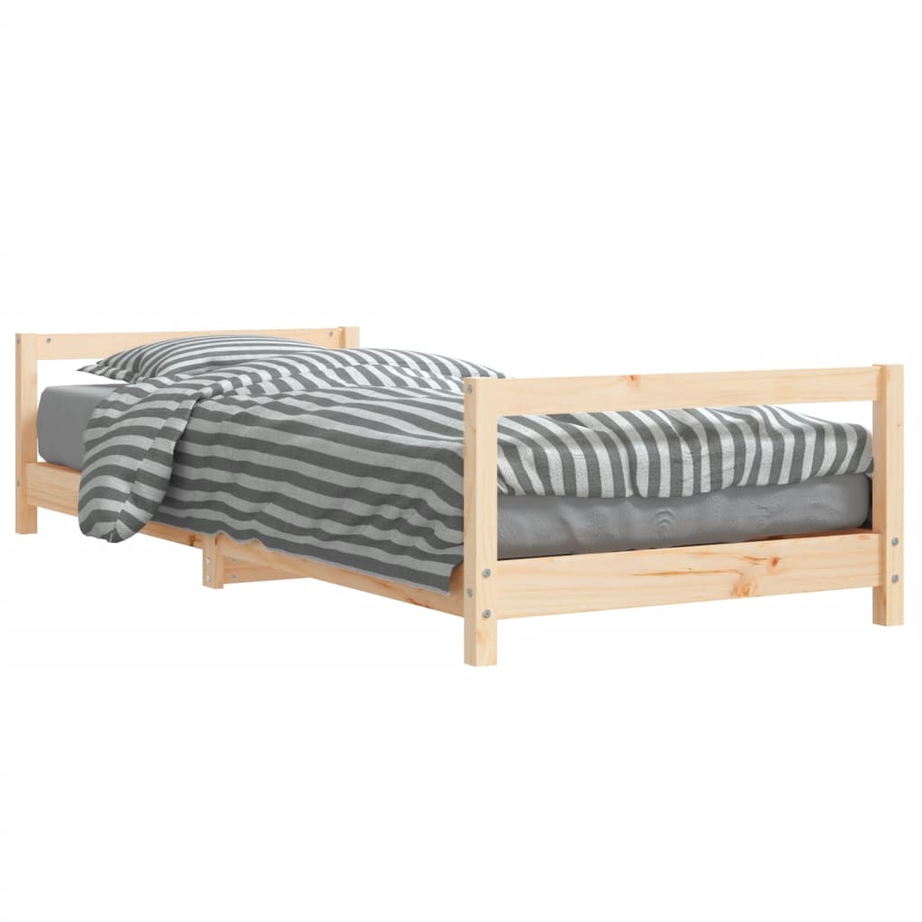 Kinderbedframe 90x190 cm massief grenenhout