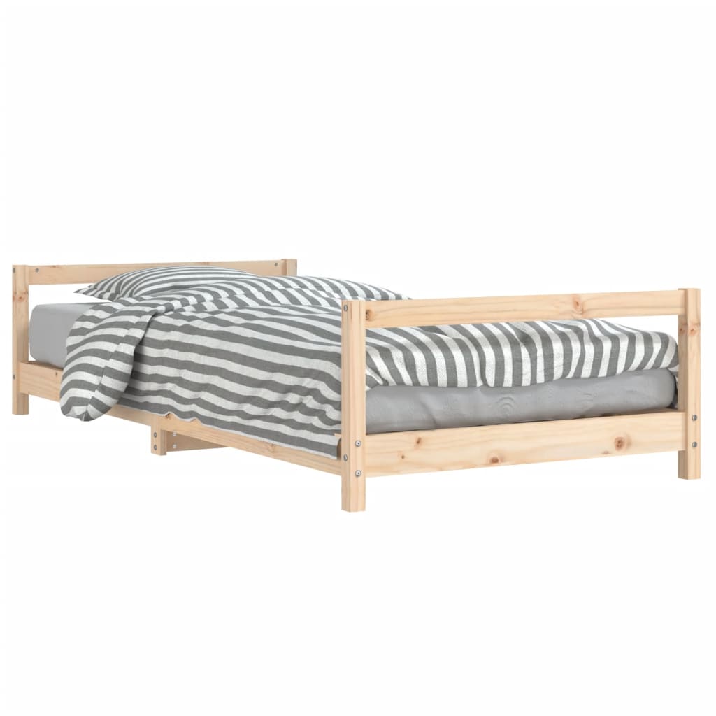 Kinderbedframe 80x160 cm massief grenenhout