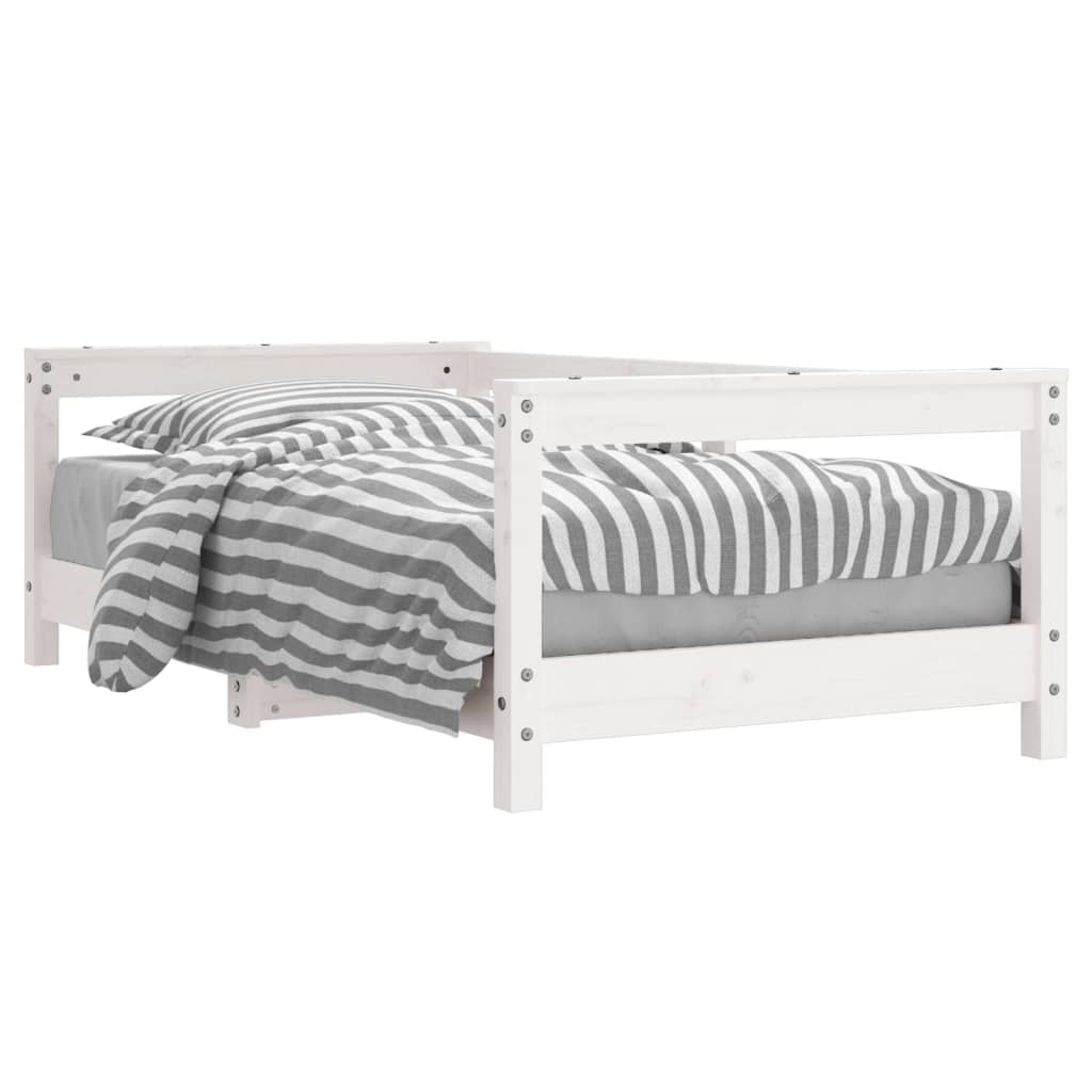 Kinderbedframe 80x160 cm massief grenenhout