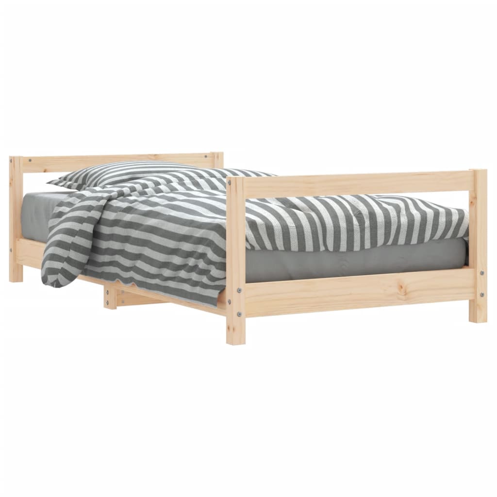 Kinderbedframe 90x190 cm massief grenenhout