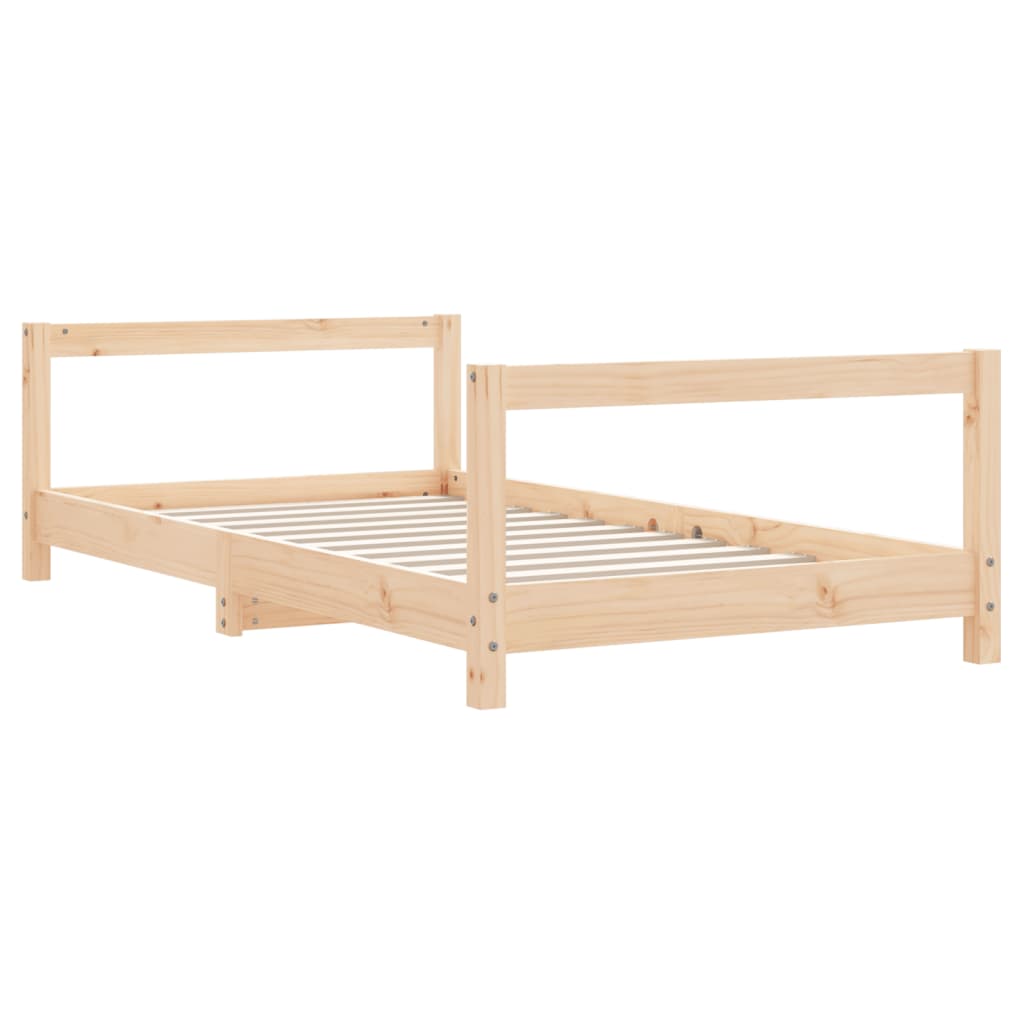 Kinderbedframe 80x160 cm massief grenenhout