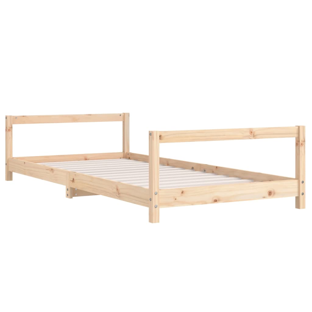 Kinderbedframe 80x160 cm massief grenenhout