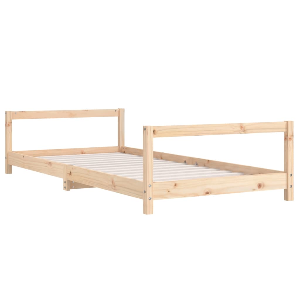 Kinderbedframe 90x190 cm massief grenenhout