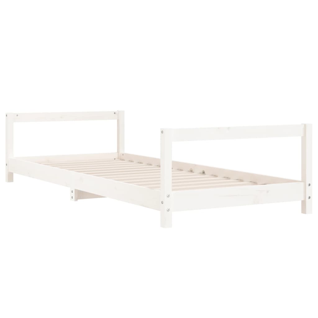 Kinderbedframe 80x160 cm massief grenenhout