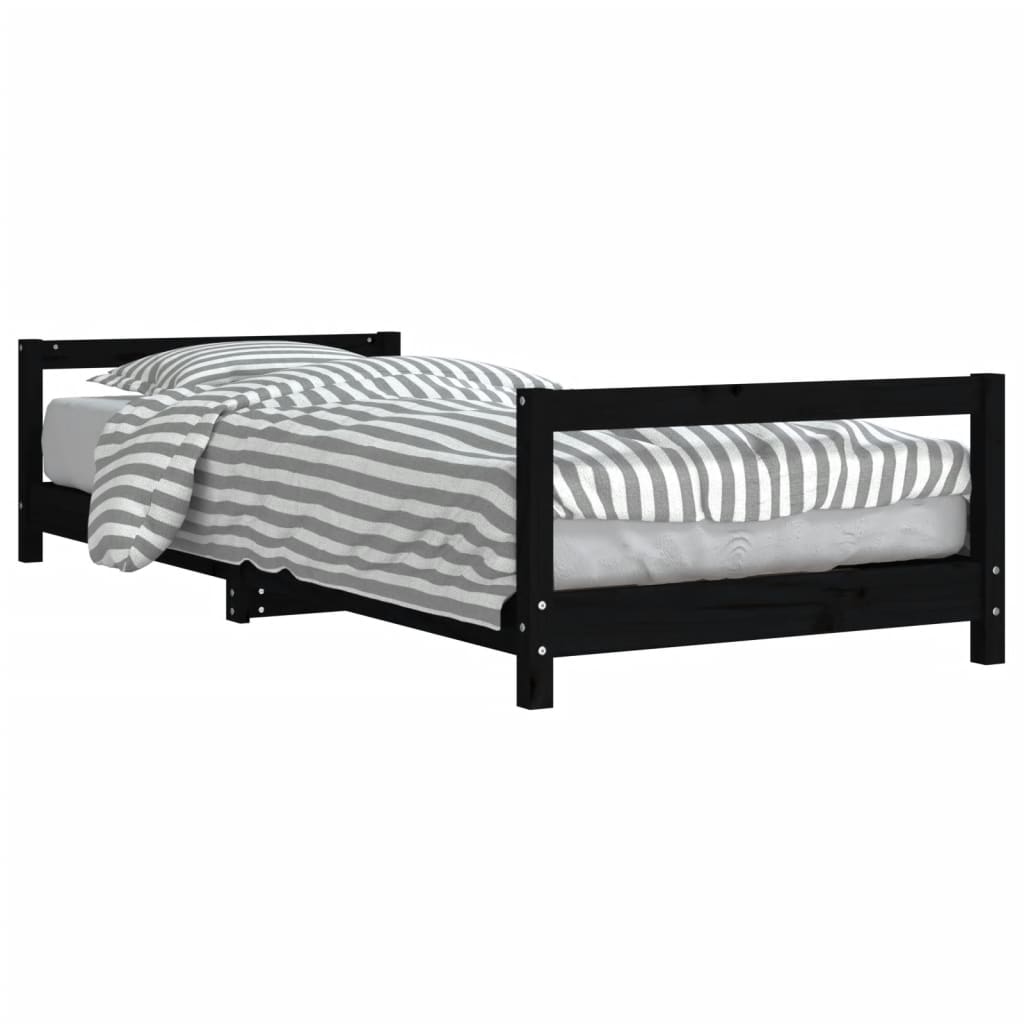 Kinderbedframe 80x160 cm massief grenenhout