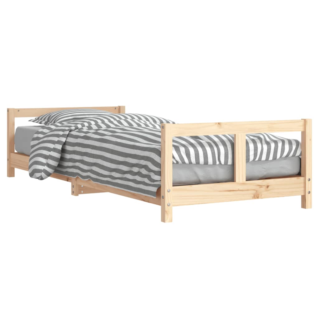 Kinderbedframe 80x160 cm massief grenenhout