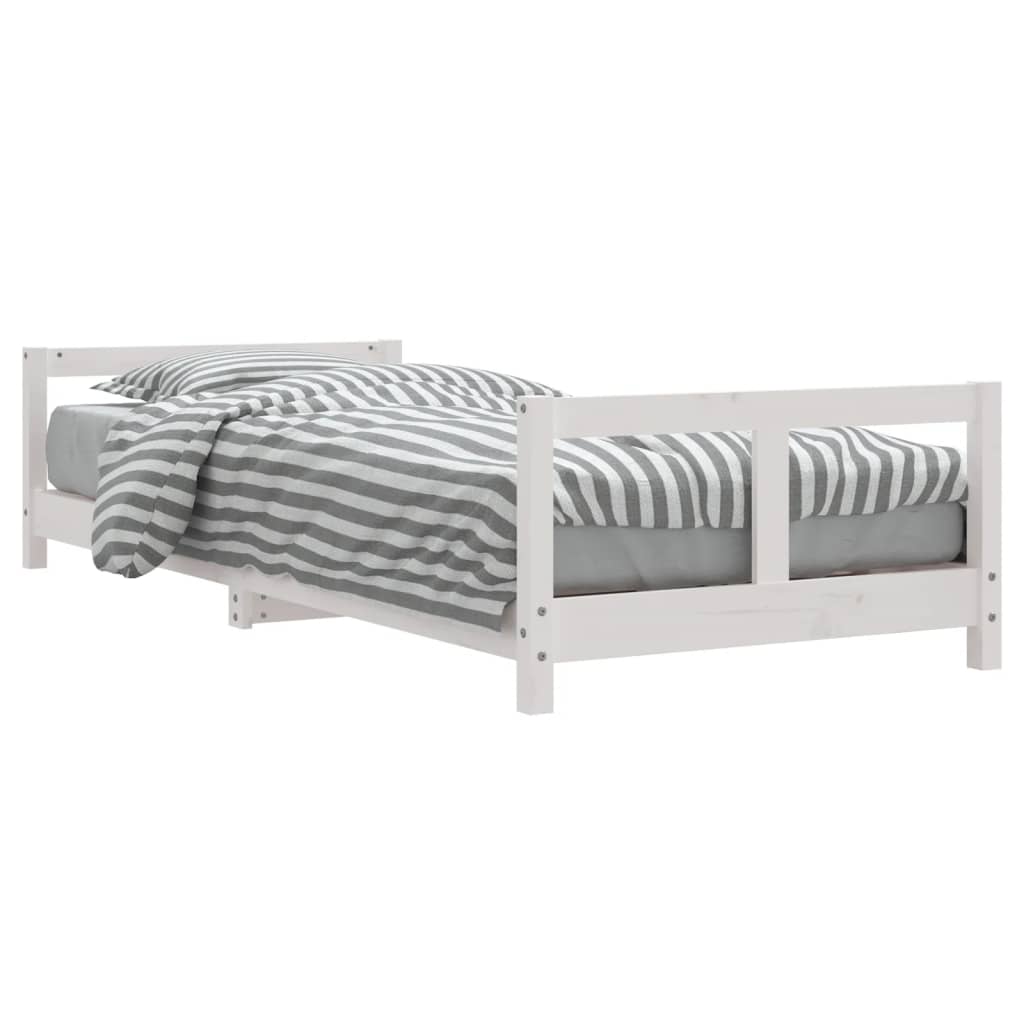 Kinderbedframe 80x160 cm massief grenenhout