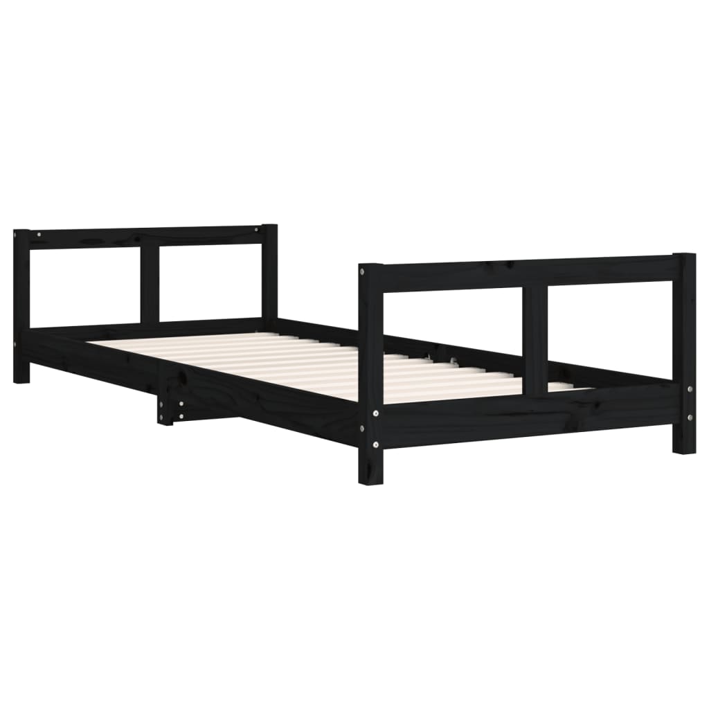 Kinderbedframe 80x160 cm massief grenenhout