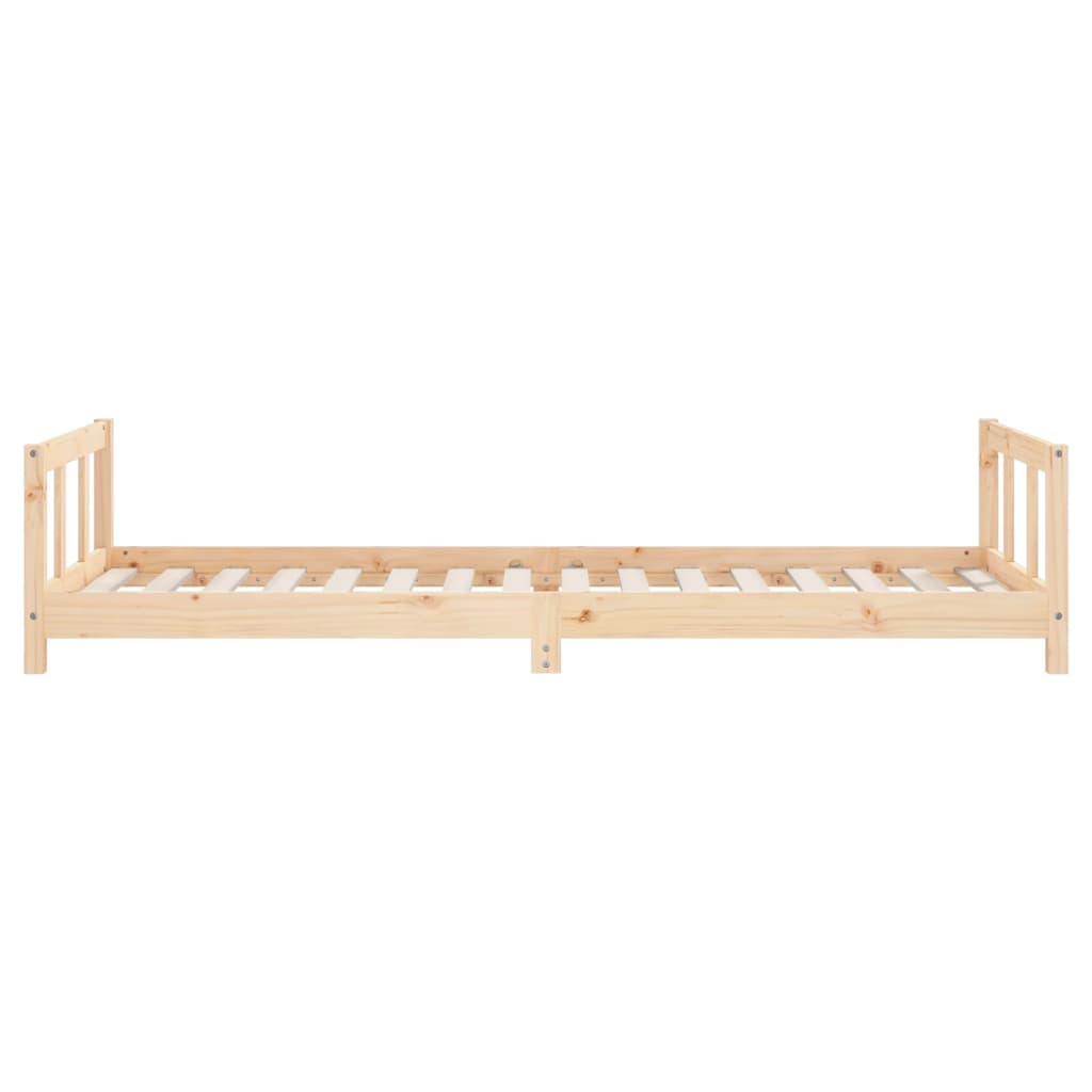 Kinderbedframe 80x160 cm massief grenenhout