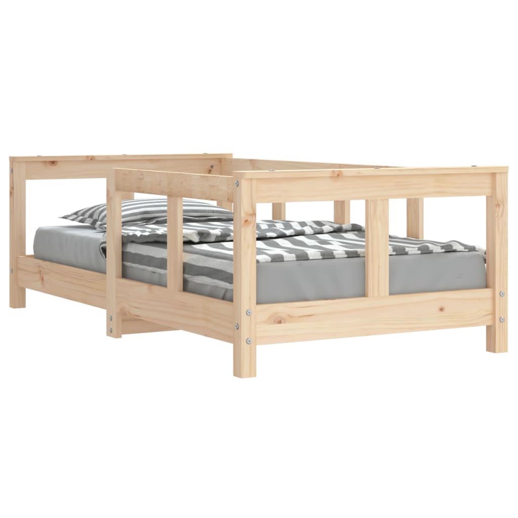 Kinderbedframe 80x200 cm massief grenenhout