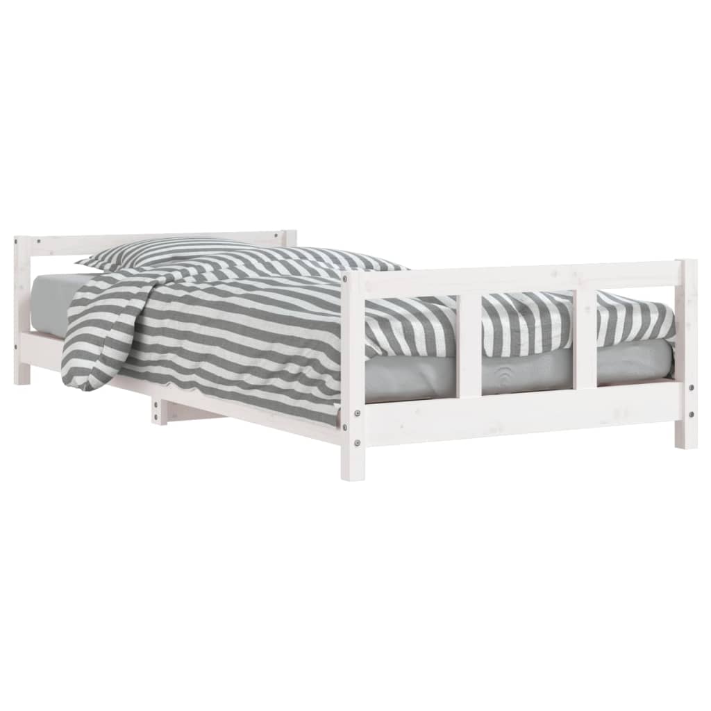 Kinderbedframe 80x160 cm massief grenenhout