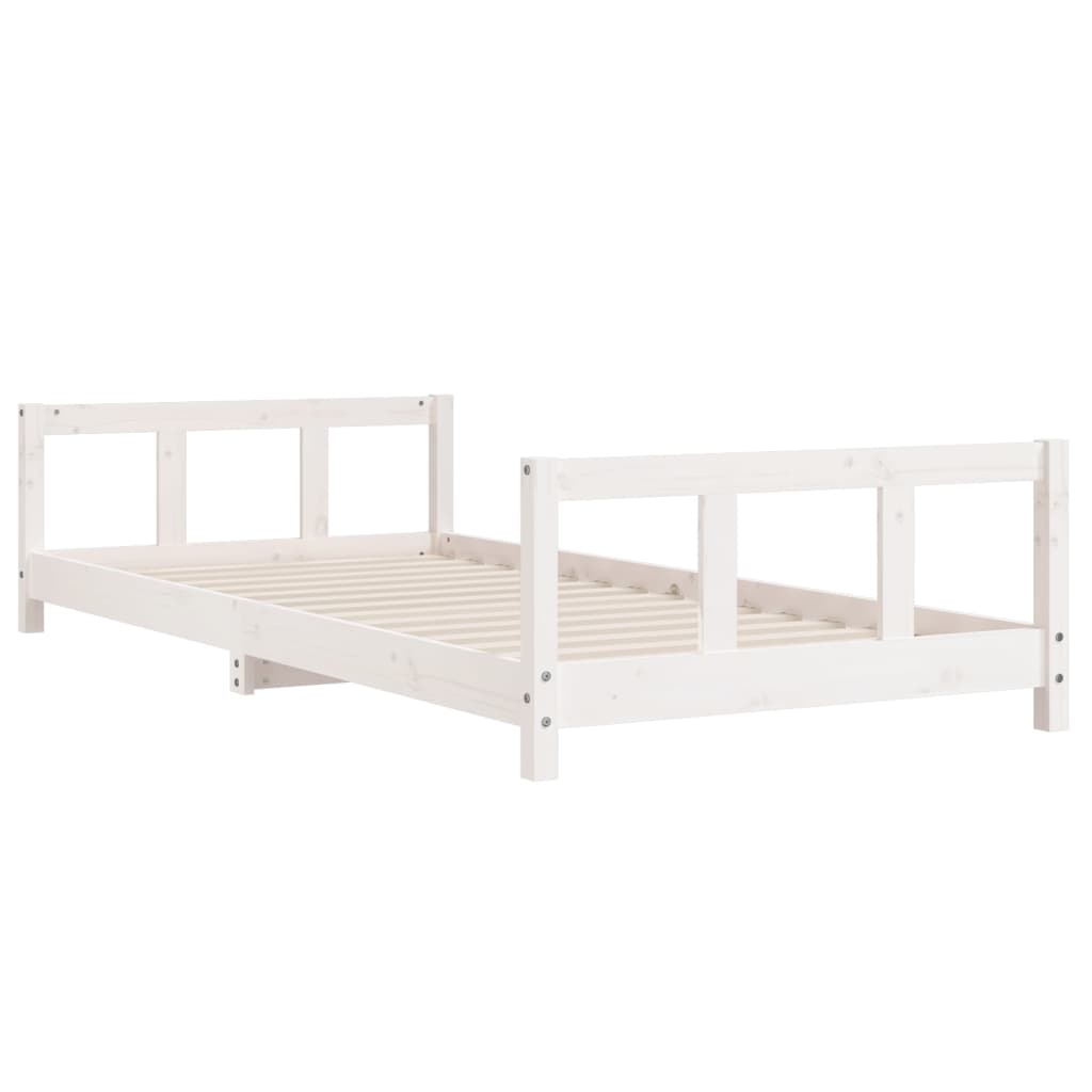 Kinderbedframe 80x160 cm massief grenenhout