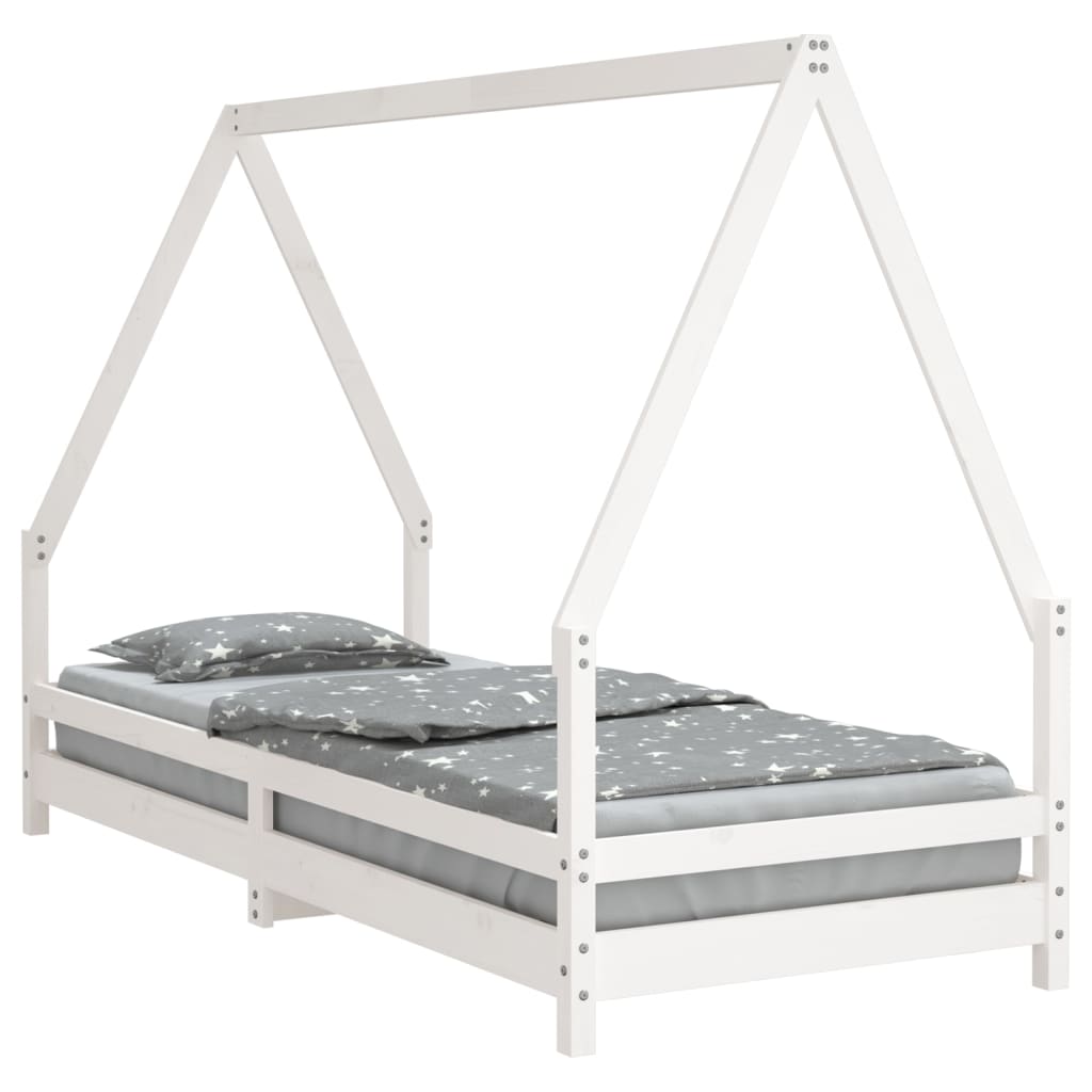 Kinderbedframe 80x160 cm massief grenenhout