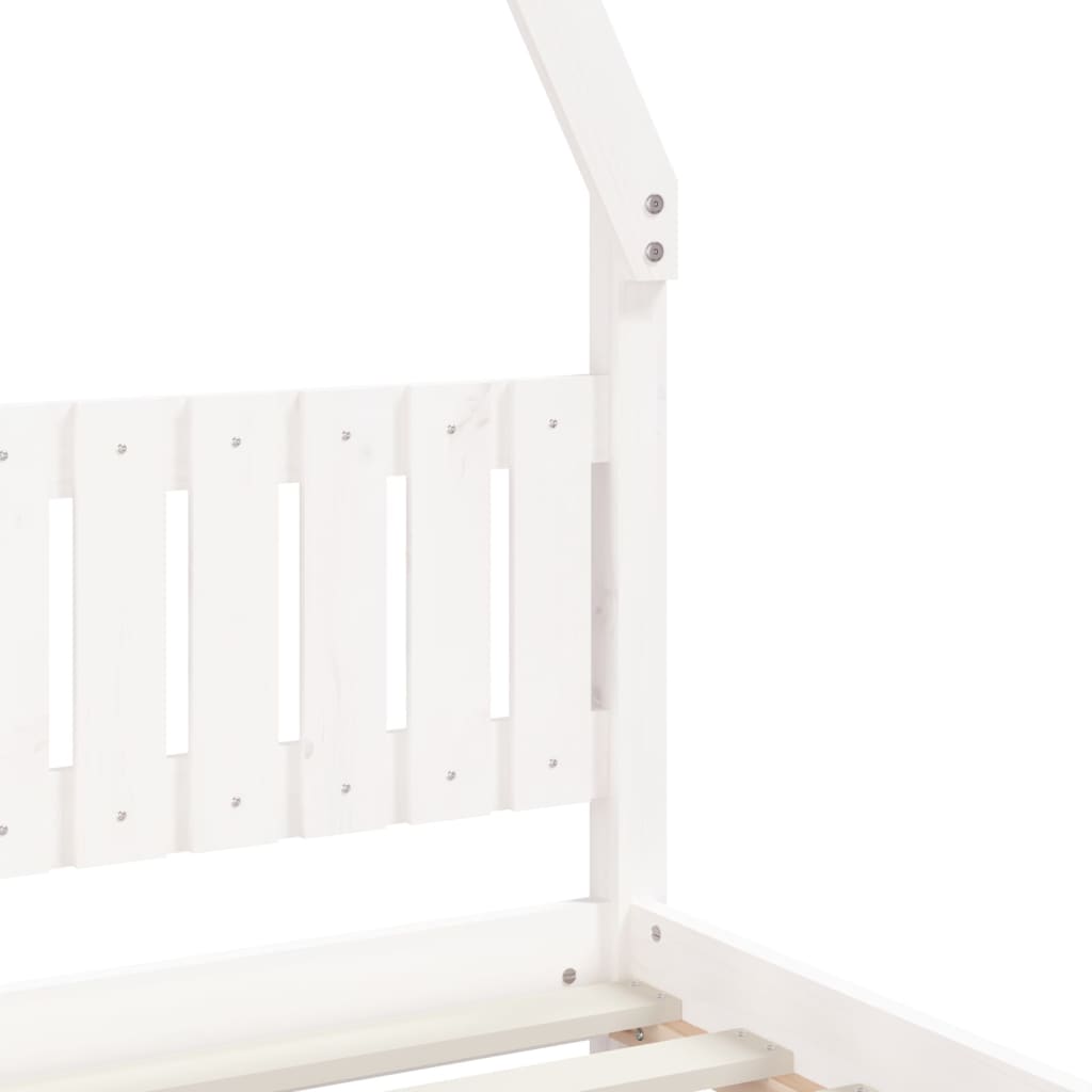 Kinderbedframe 80x200 cm massief grenenhout