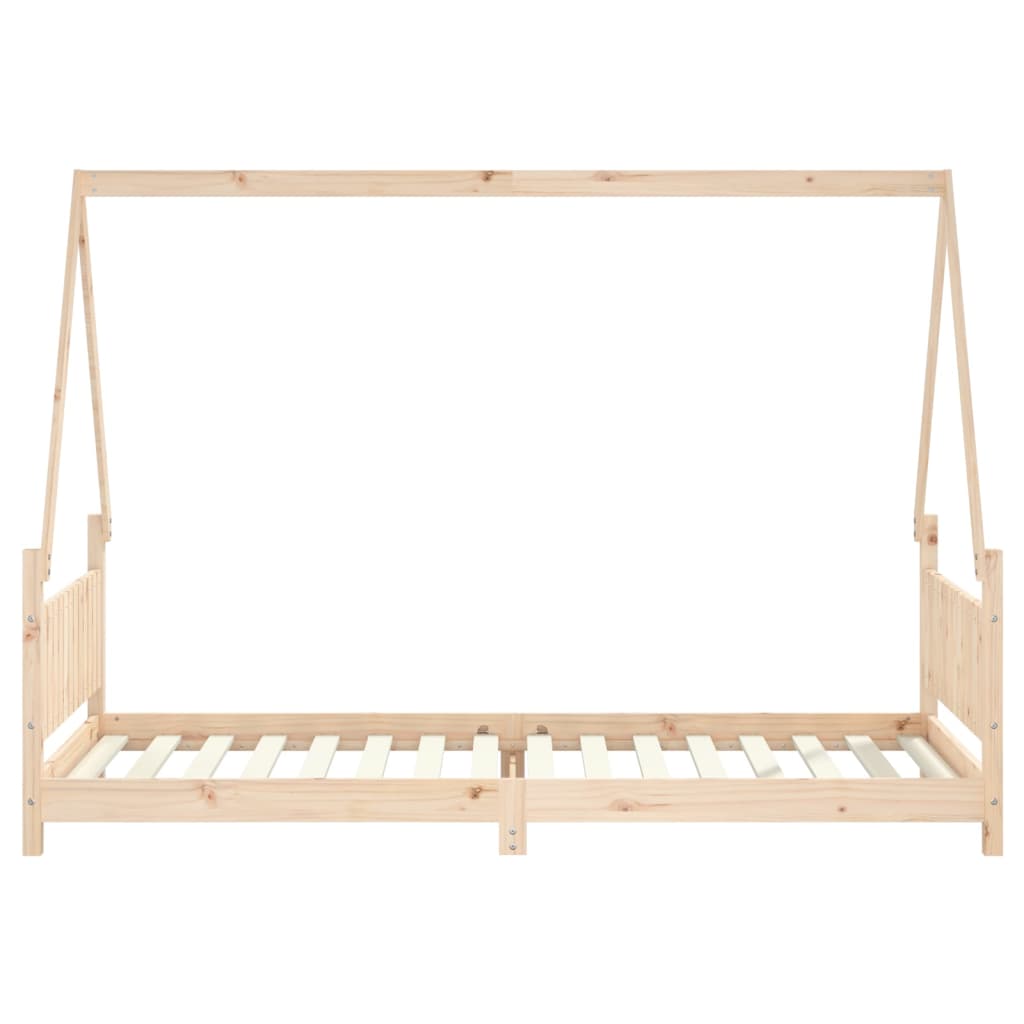 Kinderbedframe 80x200 cm massief grenenhout