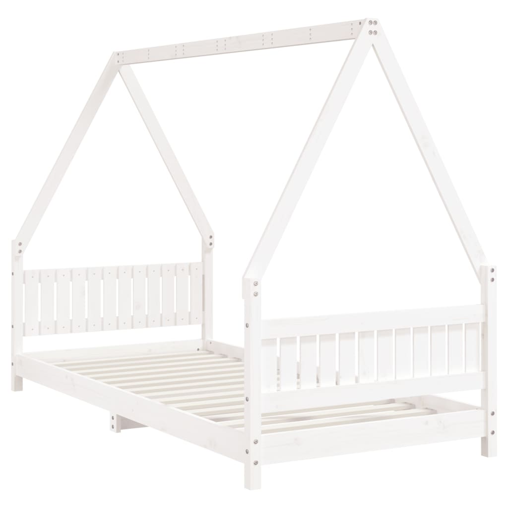 Kinderbedframe 80x200 cm massief grenenhout