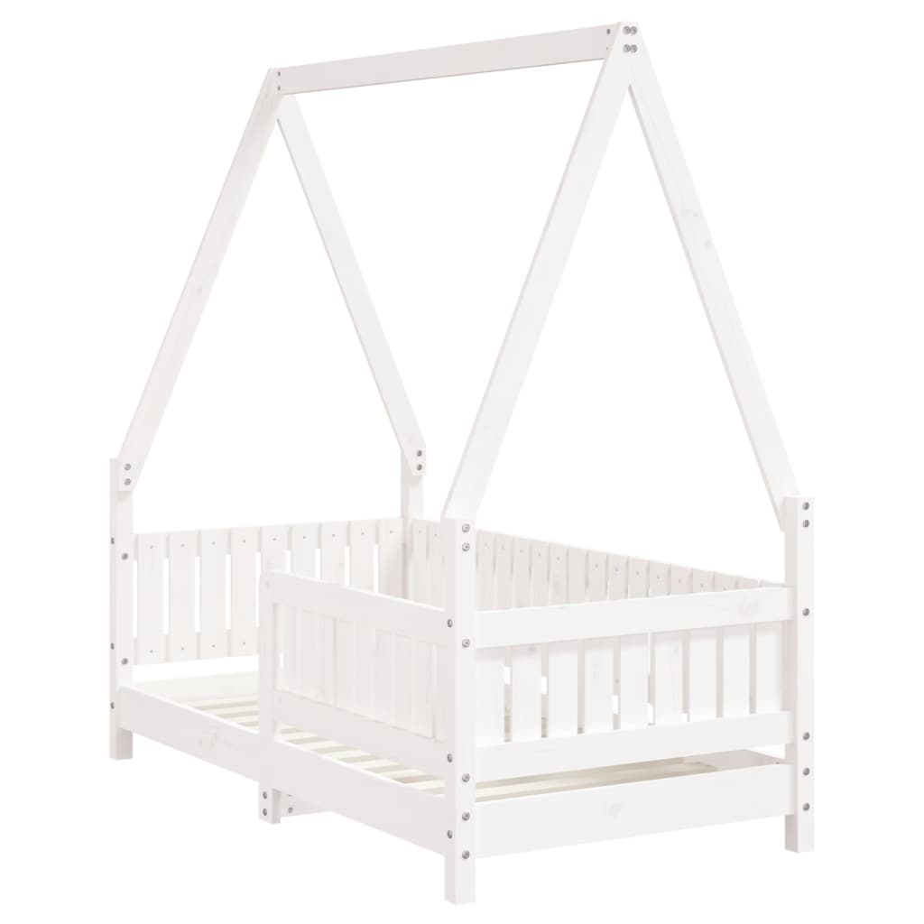 Kinderbedframe 80x200 cm massief grenenhout