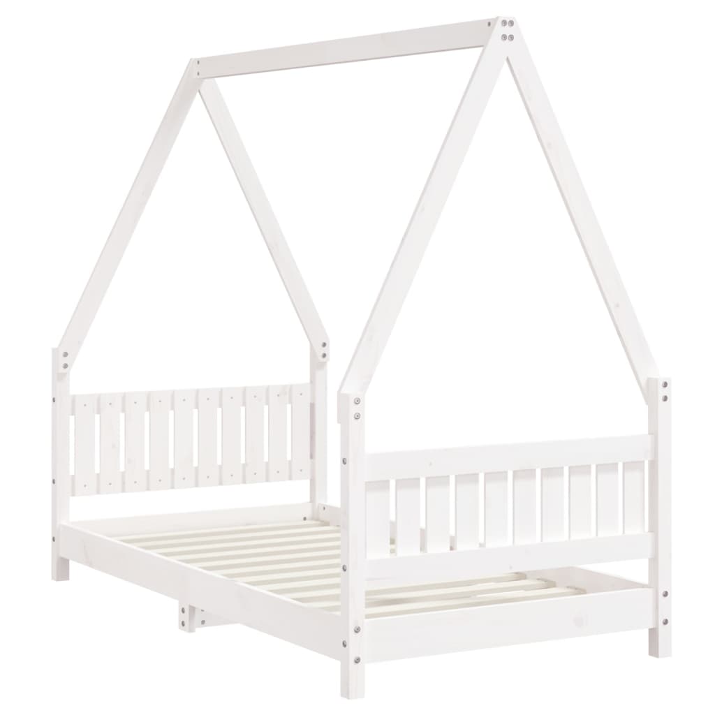 Kinderbedframe 80x200 cm massief grenenhout