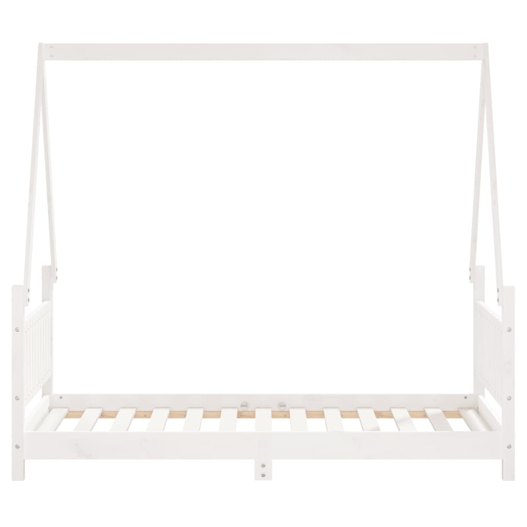 Kinderbedframe 80x200 cm massief grenenhout