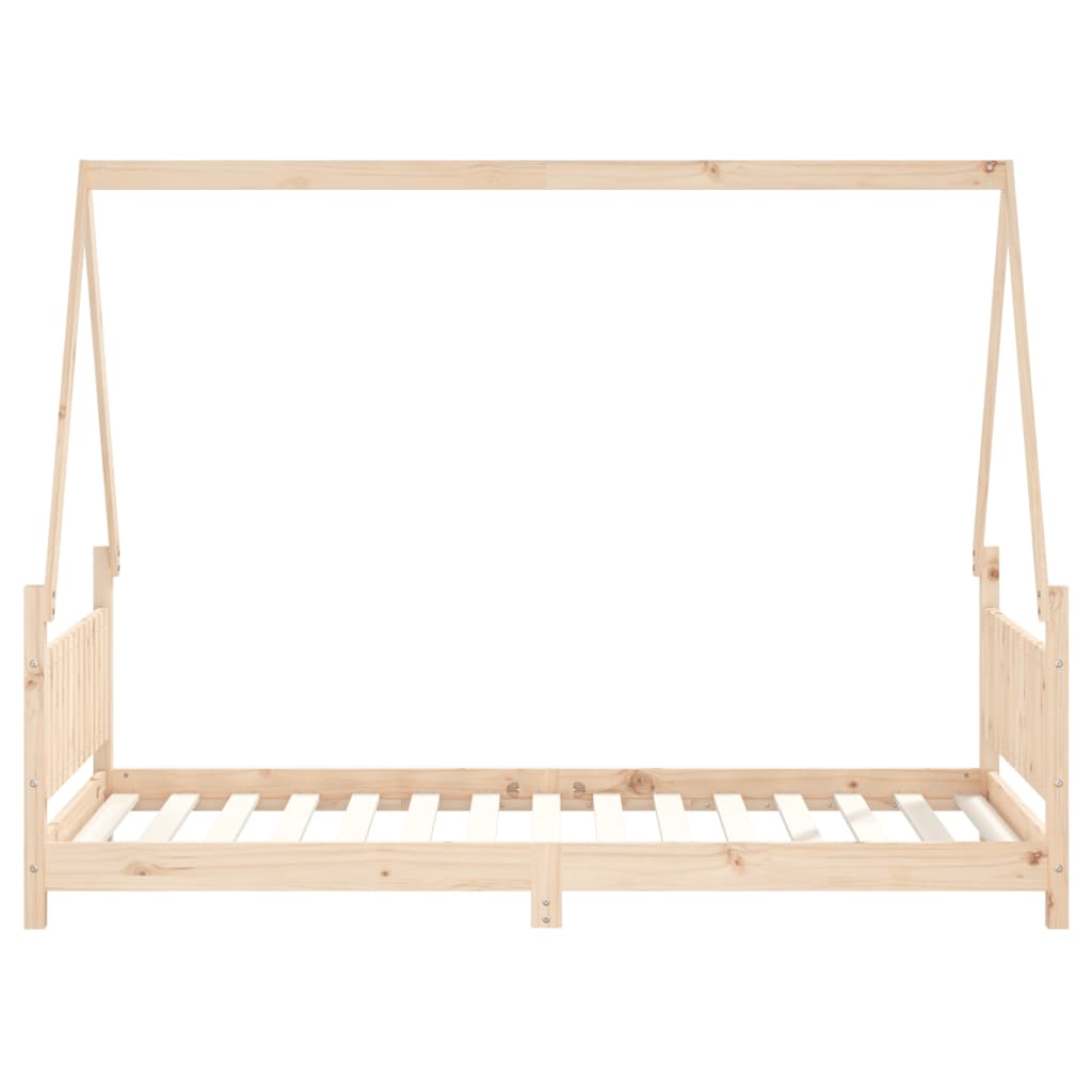 Kinderbedframe 80x200 cm massief grenenhout