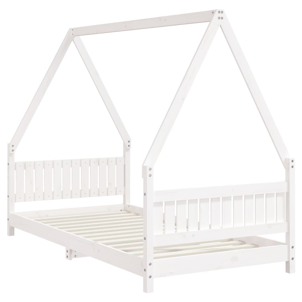 Kinderbedframe 80x200 cm massief grenenhout