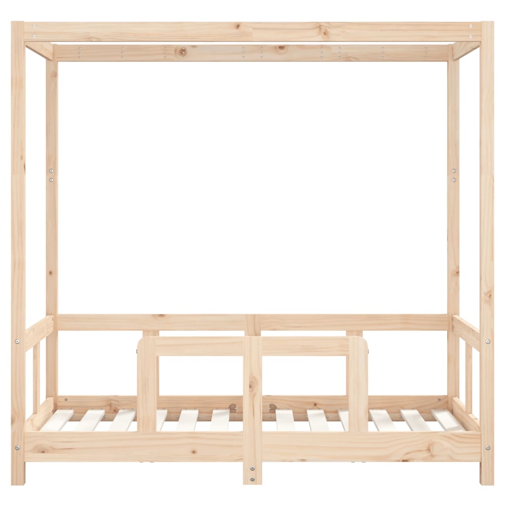 Kinderbedframe 80x200 cm massief grenenhout