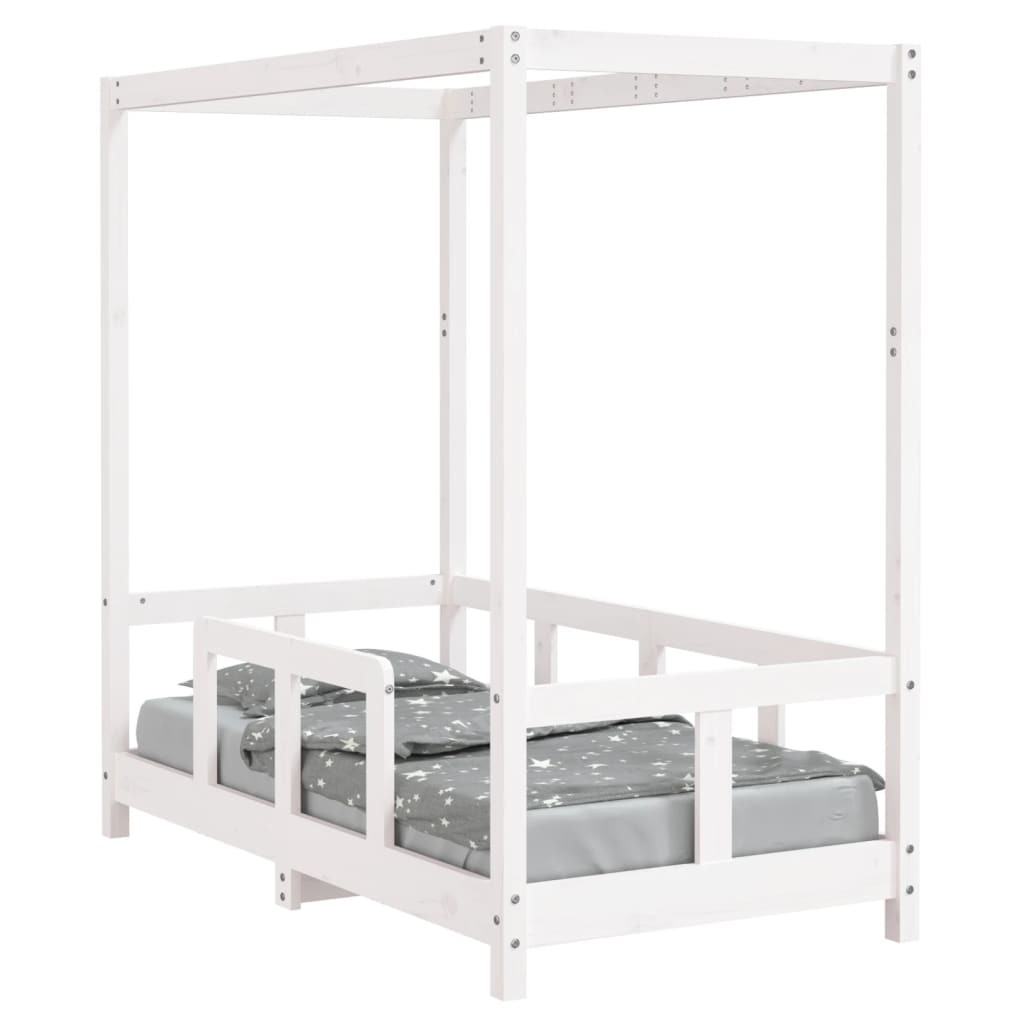 Kinderbedframe 80x200 cm massief grenenhout