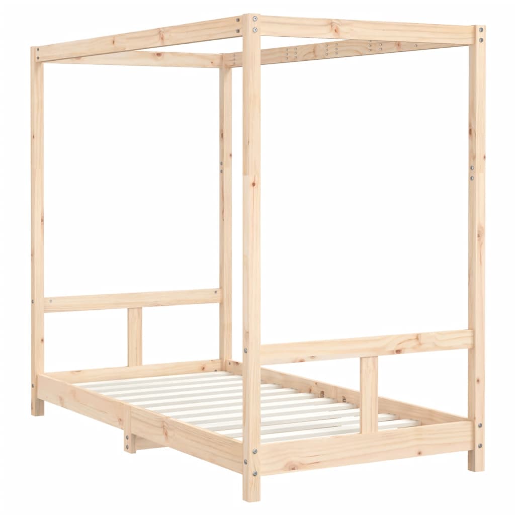 Kinderbedframe 80x200 cm massief grenenhout