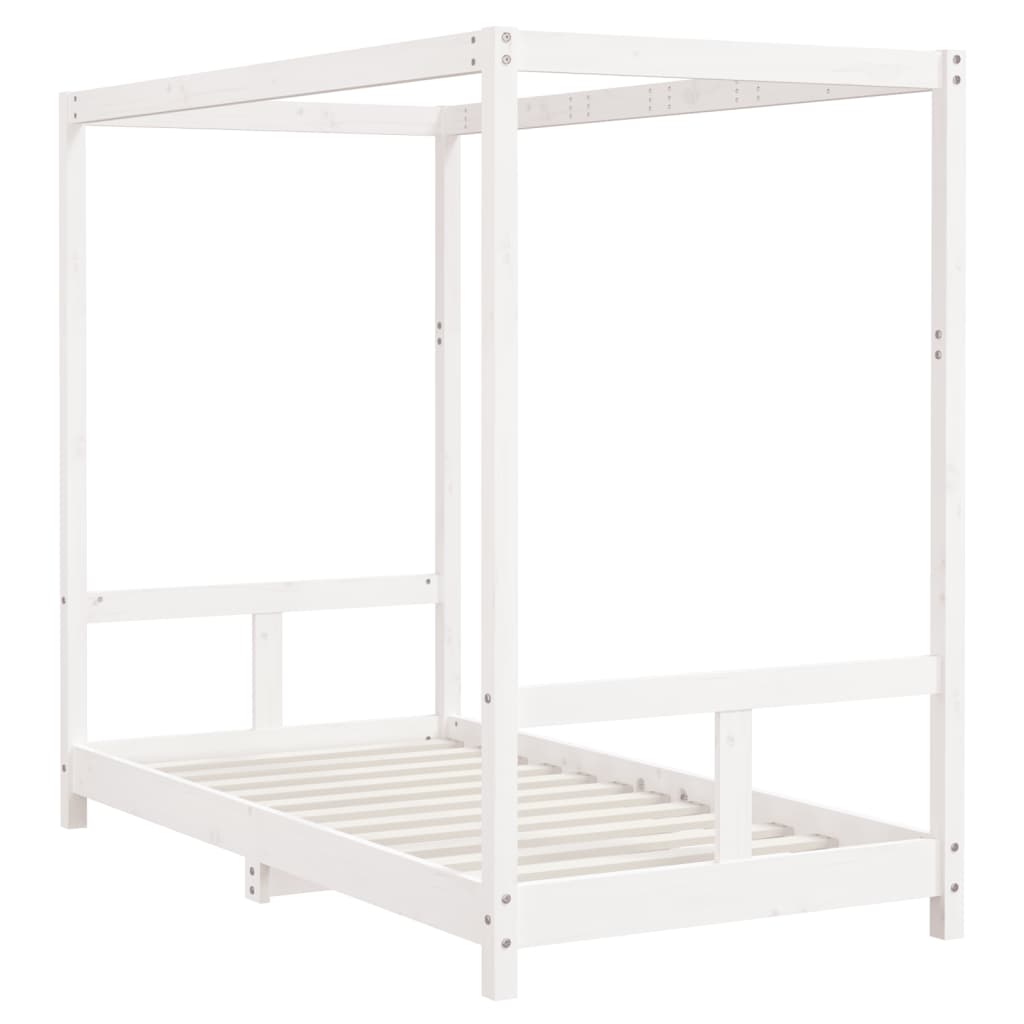 Kinderbedframe 80x200 cm massief grenenhout