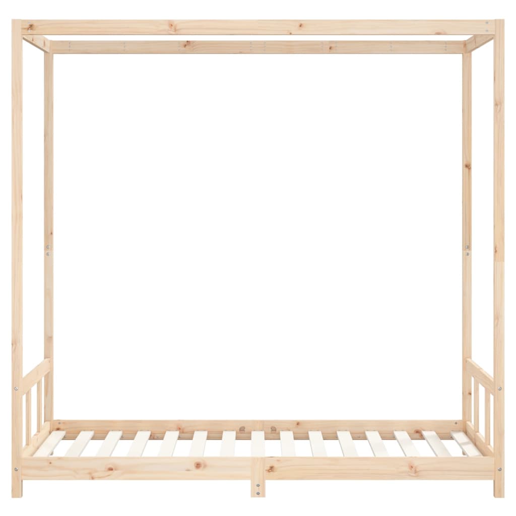 Kinderbedframe 80x200 cm massief grenenhout