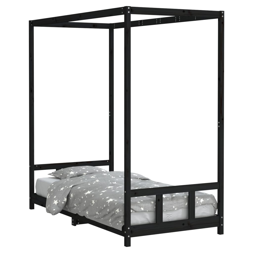 Kinderbedframe 80x200 cm massief grenenhout