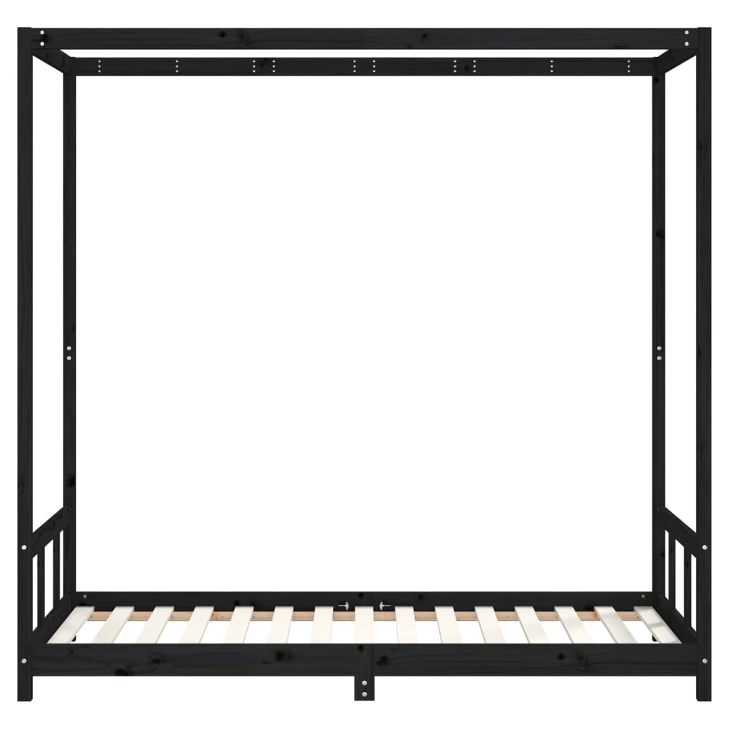 Kinderbedframe 80x200 cm massief grenenhout